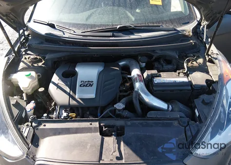 2014 Hyundai Veloster Turbo W/Blue z USA, uszkodzony, nr VIN KMHTC6AE7EU189999